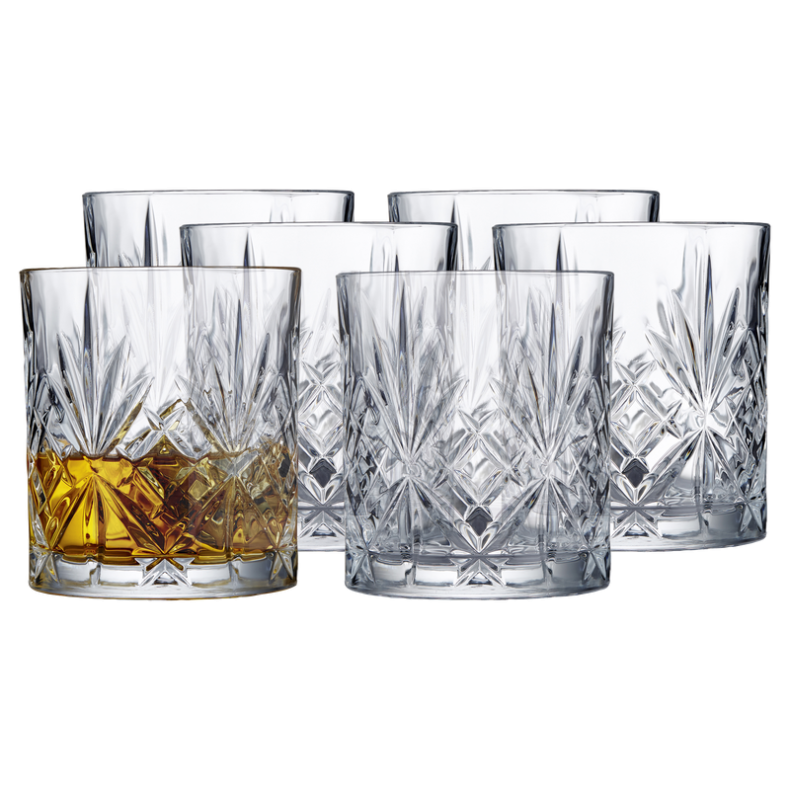 LYNGBY MELODIA WHISKYGLAS 31 CL - 6 STK.
