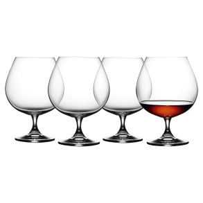 LYNGBY JUVEL COGNAC GLAS 69 CL - 4 STK.
