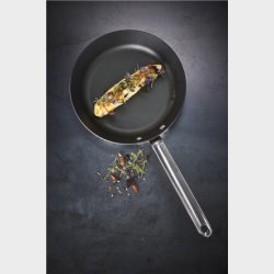 SCANPAN BLACK IRON STEGEPANDE 22CM