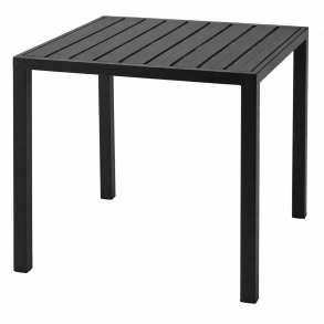 HAVEBORD � SORT PLASTBORD MED METALBEN