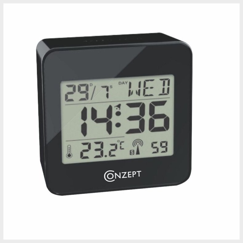 CONZEPT VKKEUR RADIOSTYRET SORT