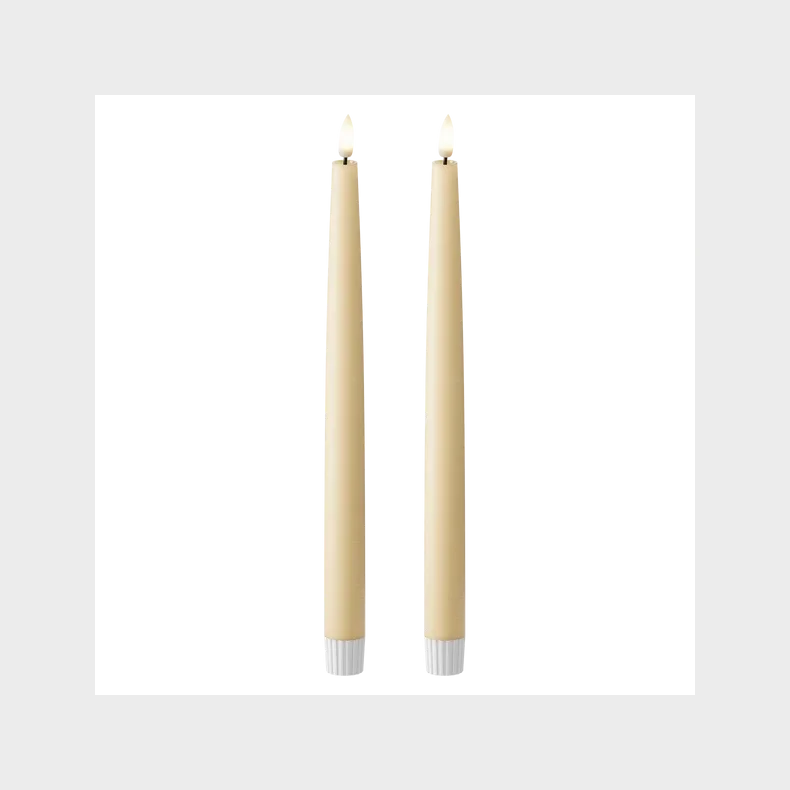 DELIGHT LED KRONELYS LIGHT CARAMEL 29 CM 2 STK