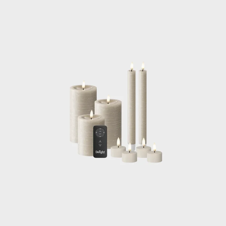 DELIGHT LED LYSS�T SAND 9 DELE 