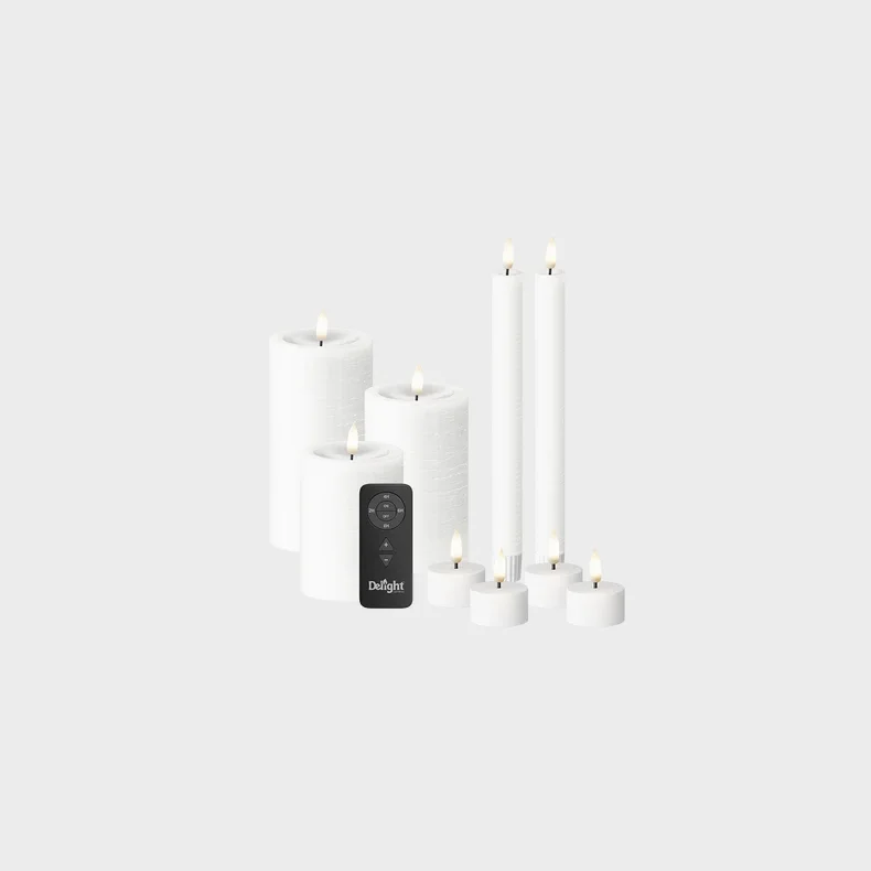 DELIGHT LED LYSS�T HVID 9 DELE 