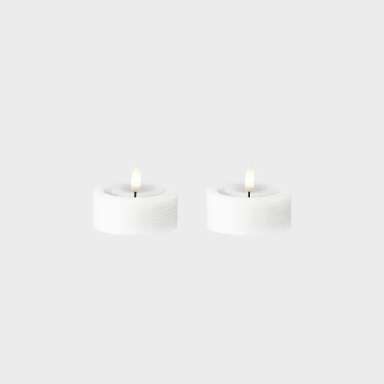 DELIGHT LED FYRFADSLYS JUMBO HVID 2STK
