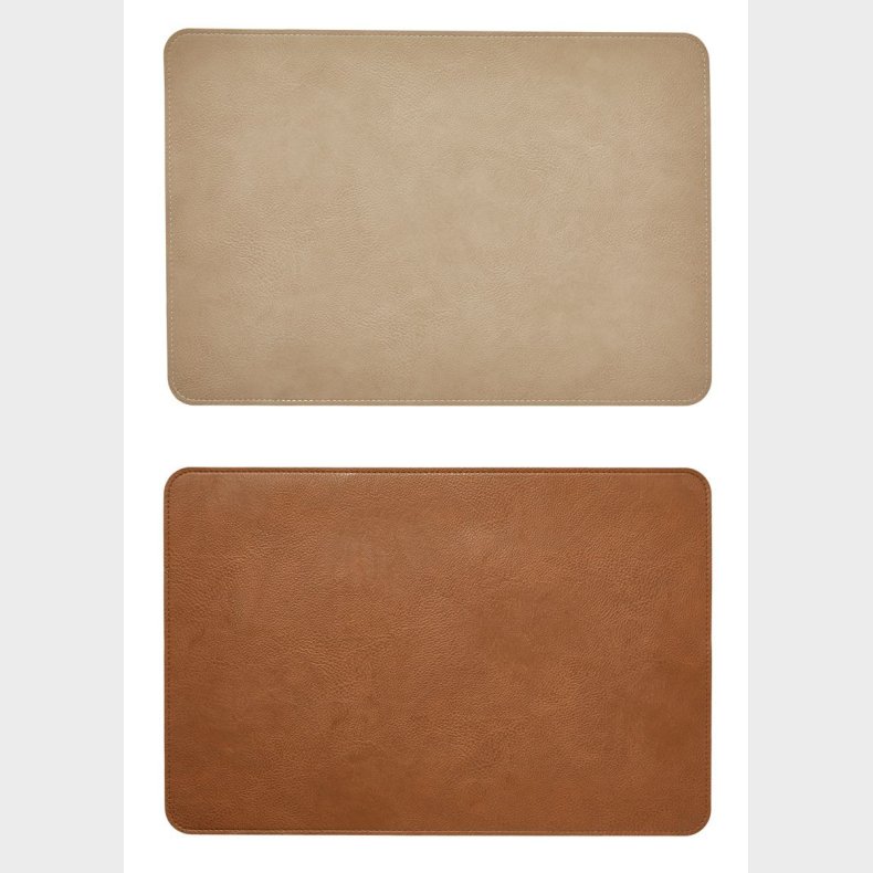 DACORE DKKESERVIET TOBACCO/SAND 30X45 CM