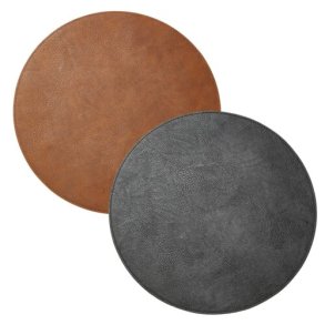 DACORE DKKESERVIET COGNAC/SORT PU D38 CM 