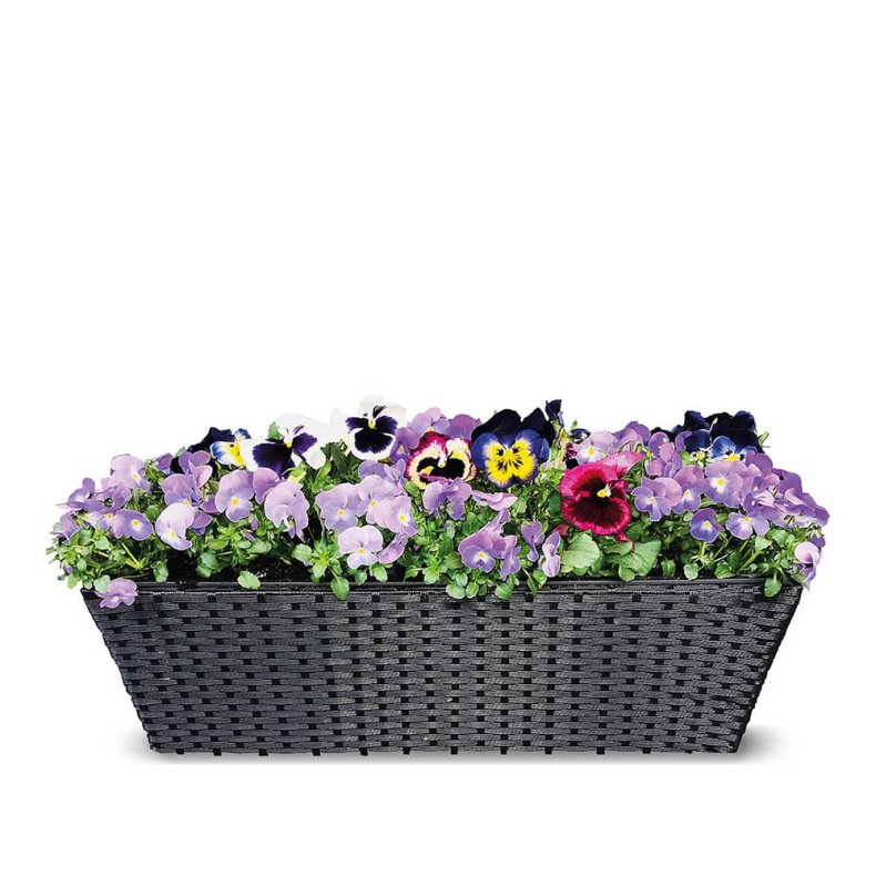 ALTANKASSE M. B�JLE 60CM RATTAN