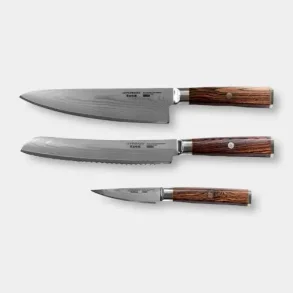 DAMASKUS COPENHAGEN KNIVST - 3 STK. 