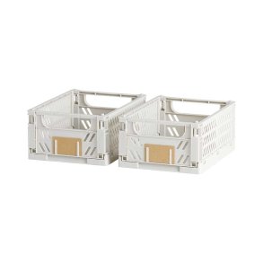 DAY FOLDEKASSE LYSGR 17 X 12,5 X 7 CM - 2 STK