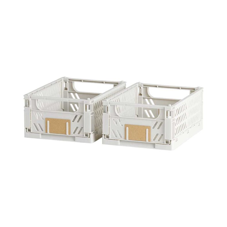 DAY FOLDEKASSE LYSGR 17 X 12,5 X 7 CM - 2 STK
