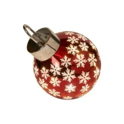 JULEKUGLE M.STJERNER 20LED TIMER