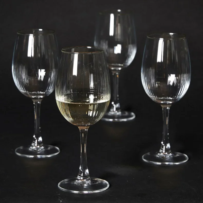 RILLET HVIDVINSGLAS 350ML 4STK