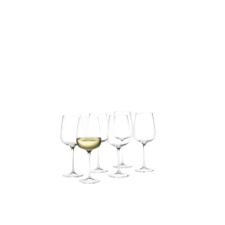 HOLMEGAARD BOUQUET HVIDVINSGLAS 41 CL - 6 STK.
