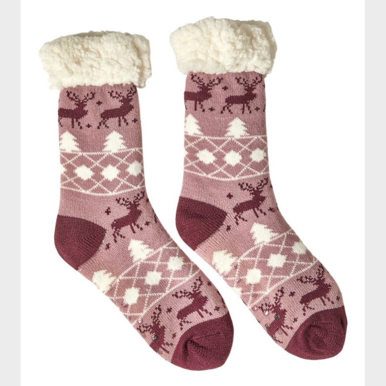 DACORE JULE HYGGESOKKER ELG/TR LILLA - STR 37-41