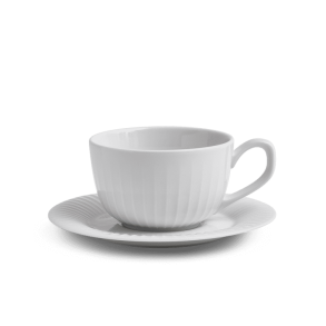 KHLER HAMMERSHI KAFFEKOP MED UNDERKOP 25 CL HVID