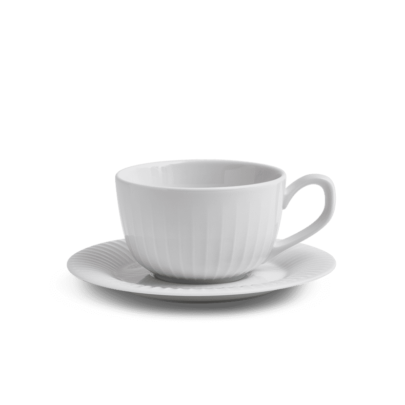 KHLER HAMMERSHI KAFFEKOP MED UNDERKOP 25 CL HVID