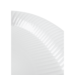 KHLER HAMMERSHI OVALT SERVERINGSFAD 40 x 22,5 CM HVID