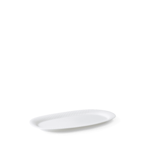 KHLER HAMMERSHI OVALT SERVERINGSFAD 40 x 22,5 CM HVID