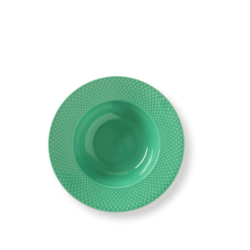 LYNGBY PORCELN RHOMBE COLOR DYB TALLERKEN 24,5 CM GRN