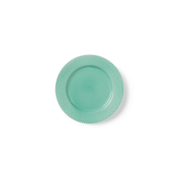 LYNGBY RHOMBE COLOR TALLERKEN 21 CM AQUA