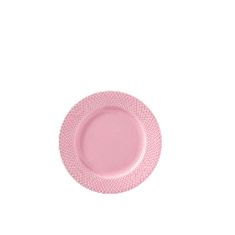 LYNGBY PORCELN RHOMBE COLOR TALLERKEN 21 CM ROSA