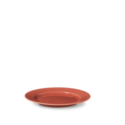 LYNGBY PORCELN RHOMBE COLOR  FROKOSTTALLERKEN 23 CM TERRACOTTA