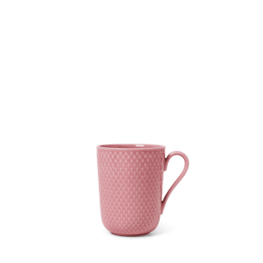 LYNGBY PORCELN RHOMBE COLOR KRUS MED HANK 33 CL ROSA 