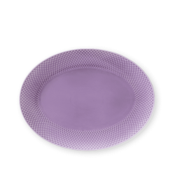 LYNGBY RHOMBE COLOR OVALT FAD LILLA