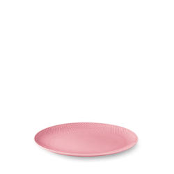 LYNGBY PORCELN RHOMBE COLOR OVALT FAD 28 x 21 CM ROSA