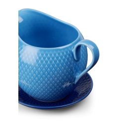 LYNGBY PORCELN RHOMBE COLOR SAUCESKL 67 CL BL