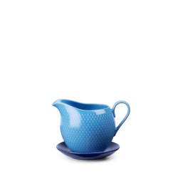 LYNGBY PORCELN RHOMBE COLOR SAUCESKL 67 CL BL