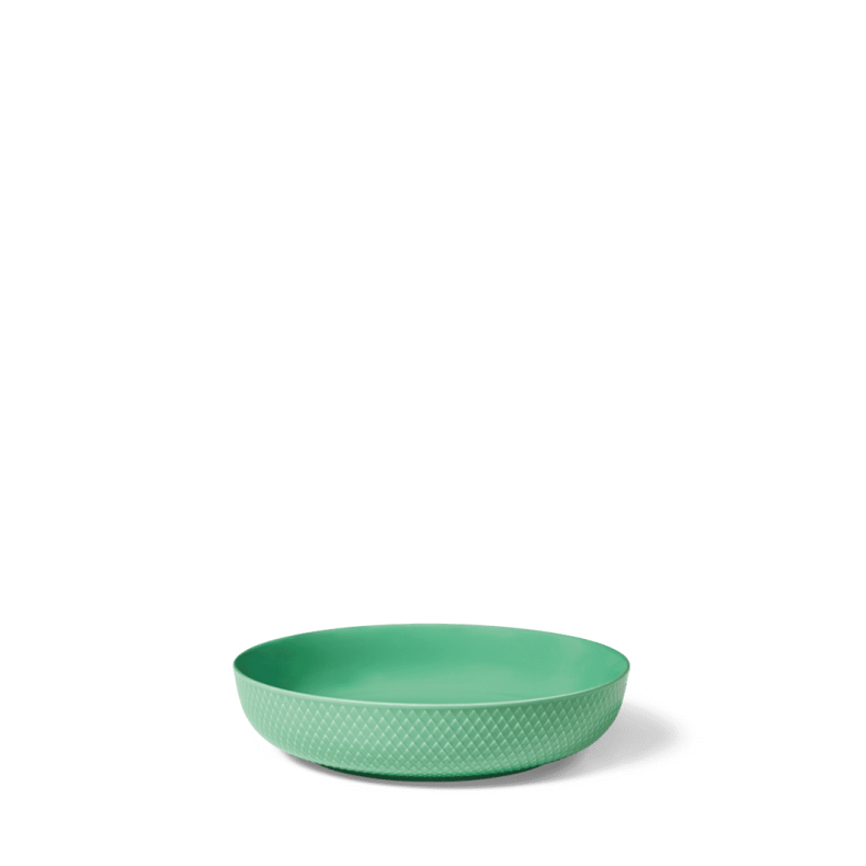 LYNGBY PORCELN RHOMBE COLOR FAD  28,5 CM GRN