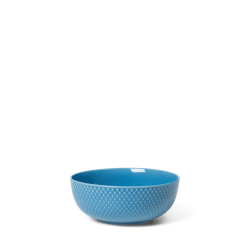 LYNGBY PORCELN RHOMBE COLOR SKL LYS BL  15,5 CM