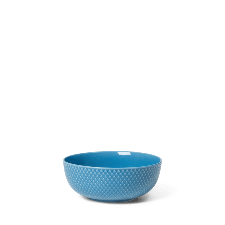 LYNGBY PORCELN RHOMBE COLOR SKL LYS BL  15,5 CM
