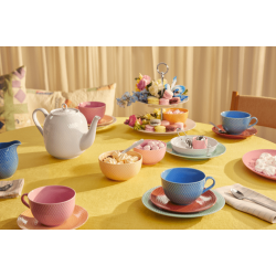 LYNGBY RHOMBE COLOR SKL  11 CM ROSA