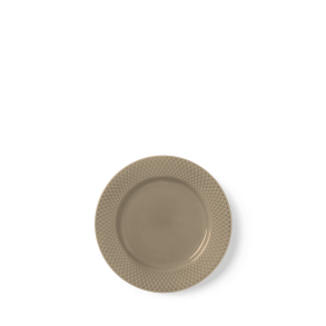 LYNGBY PORCELN RHOMBE EARTH FROKOSTTALLERKEN  23 CM CLAY