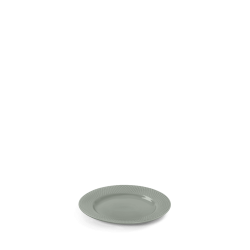 LYNGBY PORCELN RHOMBE EARTH FROKOSTTALLERKEN  21 CM MOSS
