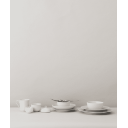 LYNGBY PORCELN RHOMBE SKL  11 CM HVID