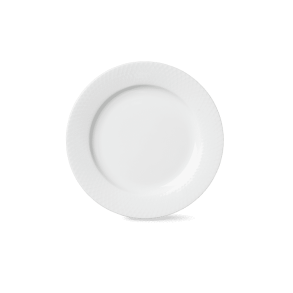 LYNGBY PORCELN RHOMBE TALLERKEN  23 CM HVID