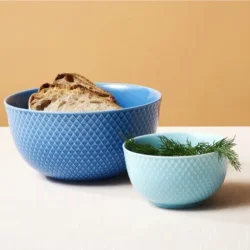 LYNGBY RHOMBE COLOR SKL  13 CM AQUA 