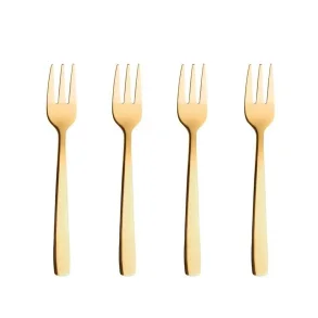 RAW KAGEGAFLER GULD - 4 STK.