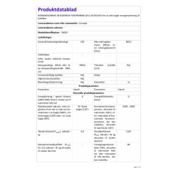 LYSKDE 160 LED VARMHVID