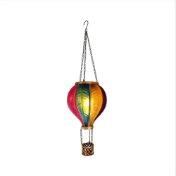 SOLAR LUFTBALLON MED FLAMME-EFFEKT 11 X 11 X 36 CM