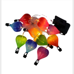 SOLAR LUFTBALLON LYSK�DE 10 STK �6 X 10,5 CM