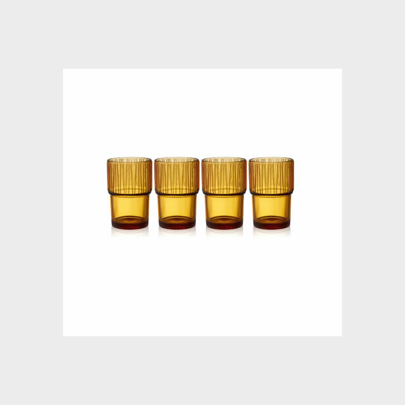 KUSINTHA CAF�GLAS 38CL 4 STK AMBER
