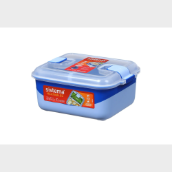 SISTEMA HEATABLES MIKROBOKS 1,35L MED RUMDELER - 1 STK ASSORTERET