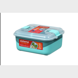 SISTEMA HEATABLES MIKROBOKS 1,35L MED RUMDELER - 1 STK ASSORTERET