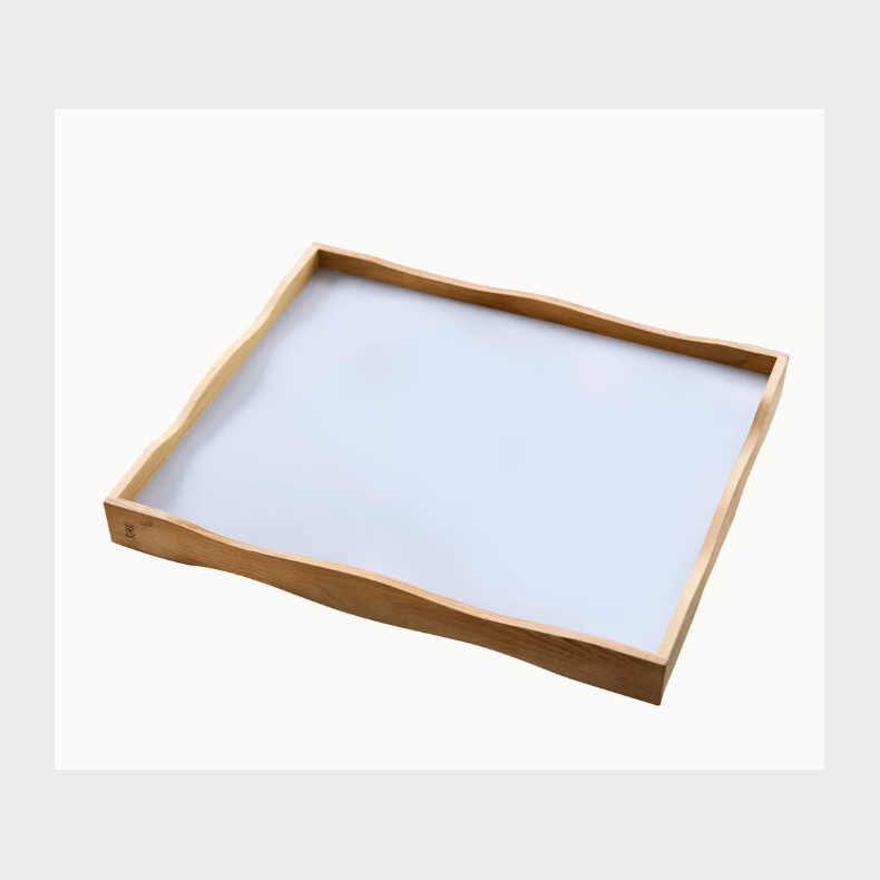 RAW BY AIDA TEAK BAKKE VENDBAR 45 X 38 CM - 2.SORTERING