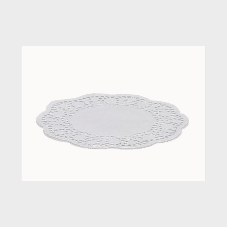 PATISSE KAGEPAPIR RUND MED BLONDE 20 CM - 12 STK